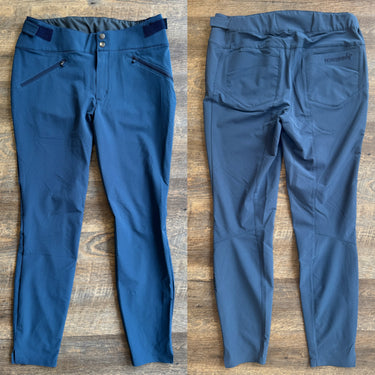 Norrona Denim Blue Athletic Pants, Medium