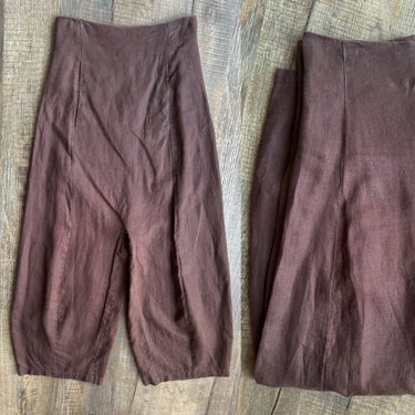 Caron Callahn Brown Morgan Pants, XSmall