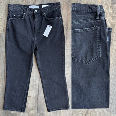 Apiece Apart NWT Rene Kick Flare Jean in Black, 30