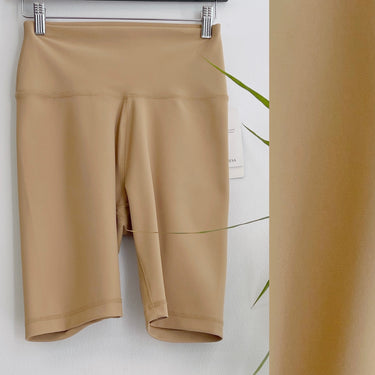 Wardrobe NYC Camel Bike Shorts, Small