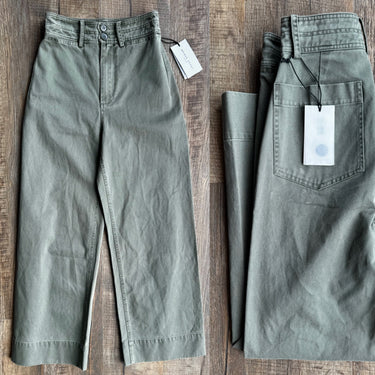 Apiece Apart NWT Merida Pants in Thyme, 00