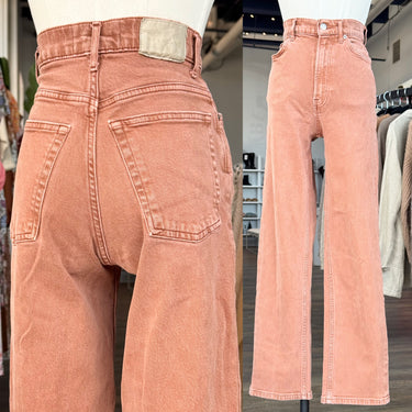 Everlane The Way High Jean in Terracotta, 25 Tall