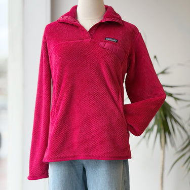 Patagonia Cranberry Re-Tool Snap T Fleece, Medium