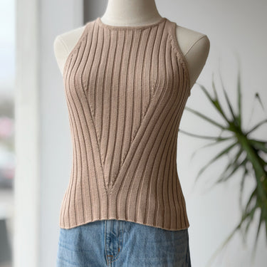Soluna Collective Fawn Cotton Rib Tank, Medium