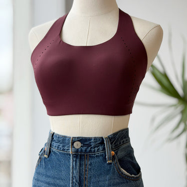 Lululemon NWT Burgundy Air Support Bra, 32DD