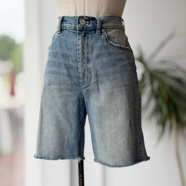 La Vie Rebecca Taylor NWT Long Denim Cut Off Shorts, 27