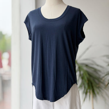 WoolX Blue Gabi T-Shirt, Small