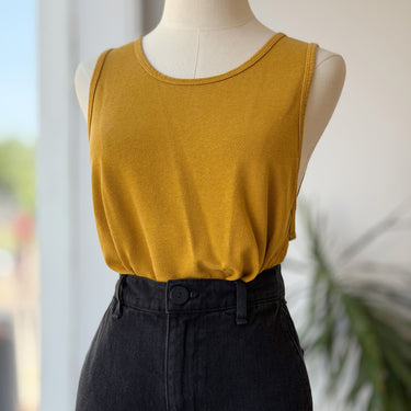 Jungmaven Mustard Tank Top, Medium