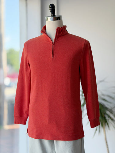 Pendleton NWT Coral Quarter Zip Sweatshirt, Small