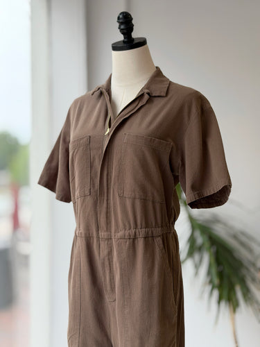 OZMA Zip Coveralls Jumpsuit, XSmall