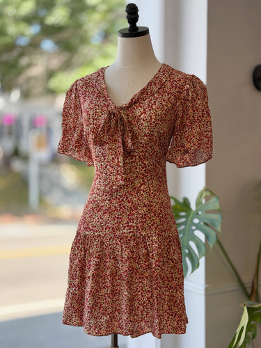Reformation Adelina Floral Dress, 6