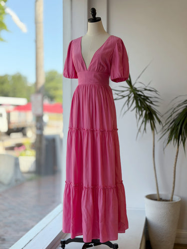 Sail To Sable AvaPink Maxi Dress , Medium