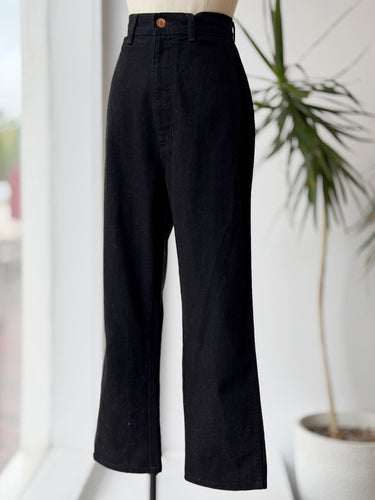 Doen Black Straight Leg Jeans, 30