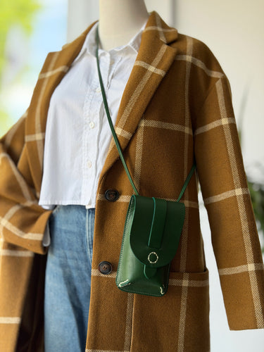 Immodest Cotton NEW Mini Sling Bag in Green - retail 230