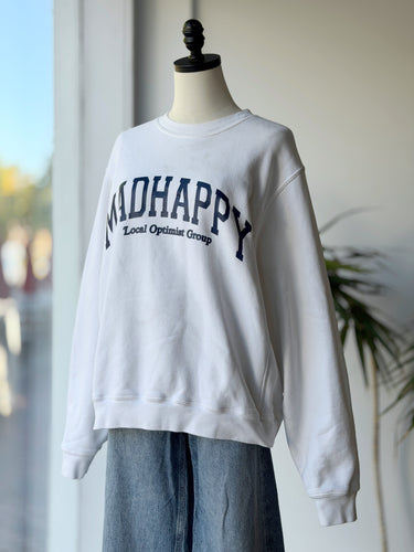 Madhappy AS IS Local Optimist Group Sweatshirt - couple marks, Medium