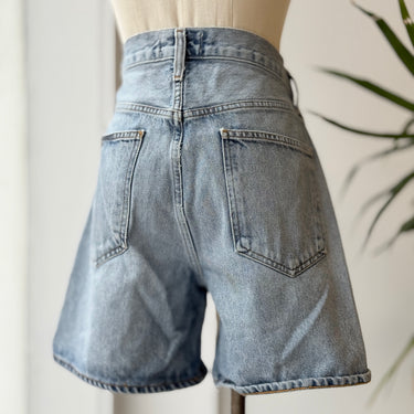 Agolde AS IS Criss Cross Shorts, 27