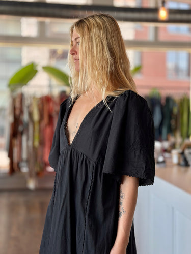 The Great Black Eyelet Dress, 3