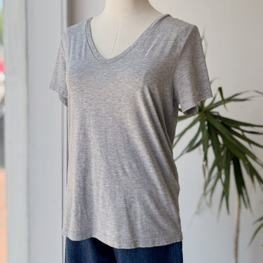 Rails V Neck Organic Cotton T Shirt, Medium
