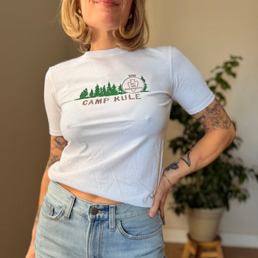 Kule NWT White Camp Kule Tee, XSmall