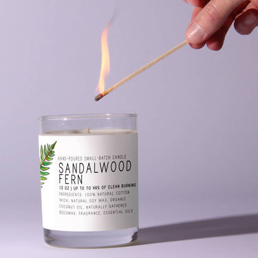 Sandalwood Fern - Just Bee Candles