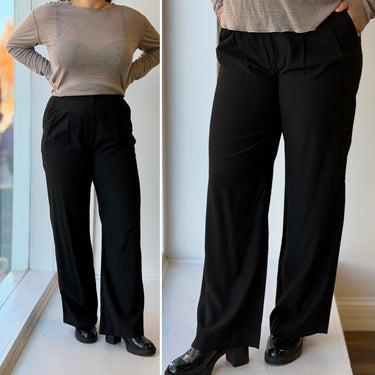 Jenni Kayne NWT Jones Trouser Pants in Black, 8