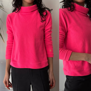 Dudley Stephens Hot Pink Fleece Pullover, XSmall