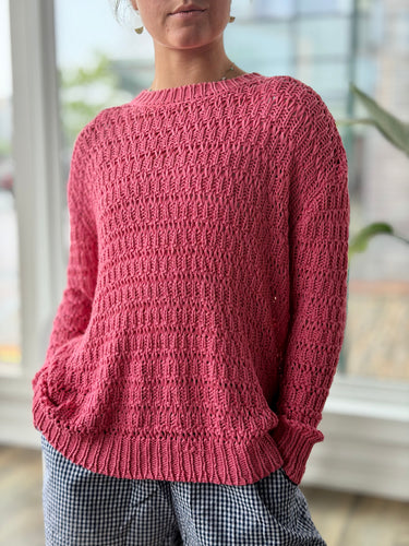 Anine Bing AS IS Juliette Sweater in Pink, Small