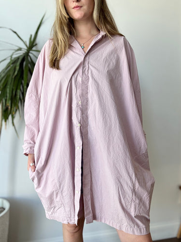 Grei NWT Painter Shirt in Lilac, 3/Large