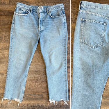 Agolde Riley Crop Jeans, 32