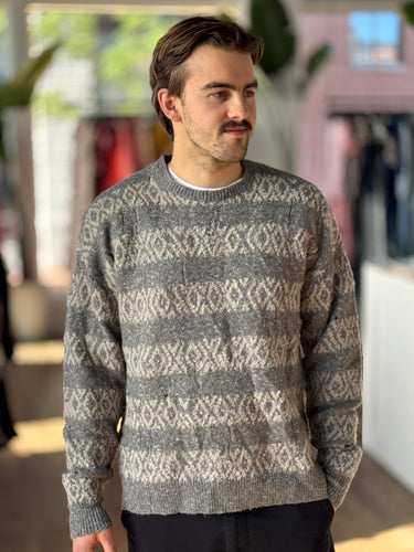 All Saints Mayver Crewneck Sweater, Men's Medium