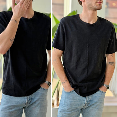 Hiro Clark Black Tee, Men's Large