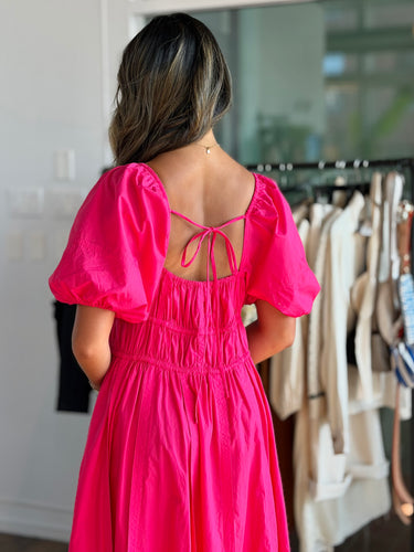 Ulla Johnson Hot Pink Palma Dress, 8