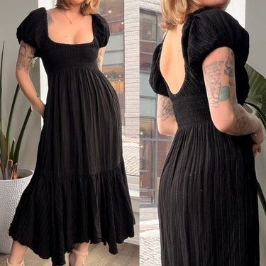 La Ligne B&W Pin Stitch Dress, Medium