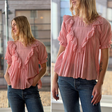 The Great Sparrow Top in Soft Pink, 0/XS