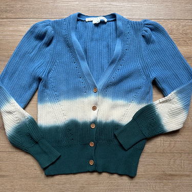 Veronica Beard Parula Ribbed Cardigan, Small