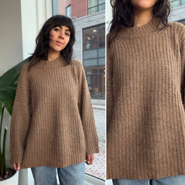 Lauren Manoogian Baby Alpaca Mulberry Silk Knit Sweater, 2