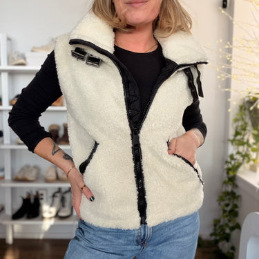 SAM Fuzzy Teddy Vest, Medium