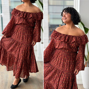 Doen AS IS Plumeria Dress, Small