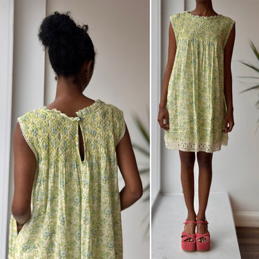 Free People NWT Shea Floral Mini Dress, Small