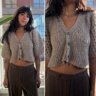 Saltwater Luxe Fuzzy Cardigan, Small