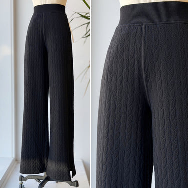 Lululemon NWT Engineered Warmth Cable Knit Pants in Black, 8