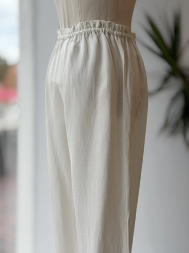Samsoe Samsoe NWT Satopiary Trousers in Egret, XSmall