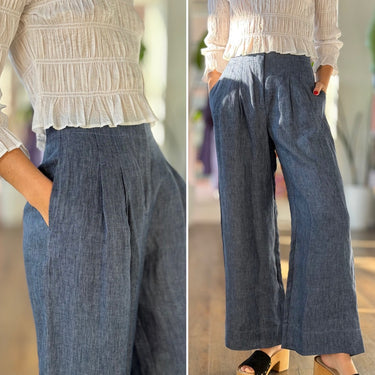 Unsubscribed Maritime Tailored Trousers 100% Hemp NWT Retail $298, 2