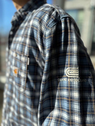 Carhartt Flame Resistant Plaid Shirt, Men's XLarge