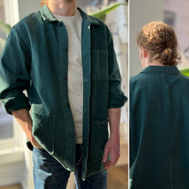 Quaker Marine Supply French Man's Work Coat, Men's XLarge