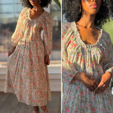 The Great Moonstone Floral Dress, 1