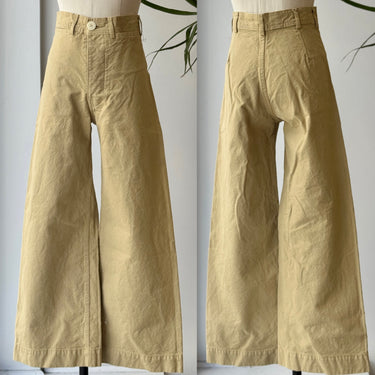 Jesse Kamm ALTERED Sailor Pants in Pistachio, 27" waist