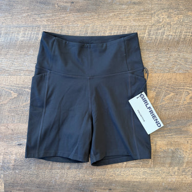 Girlfriend Collective NWT Pocket Shorts in Black, Small