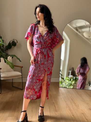 Diane Von Furstenberg Purple Wrap Dress, 2