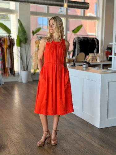 Raquel Allegra Tatiana Dress in Poppy, 2